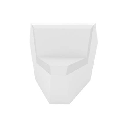 Sofa Faz narożnik 45 biały