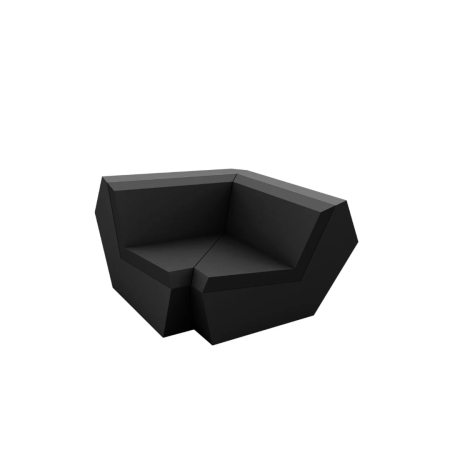 Sofa Faz narożnik 90 czarny