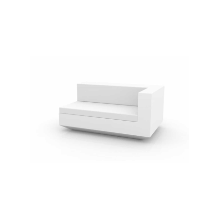 Sofa Vela 160 lewy bok biały