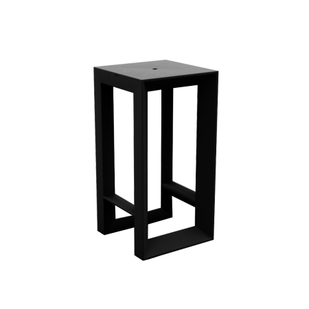 Stolik Vela wysoki czarny