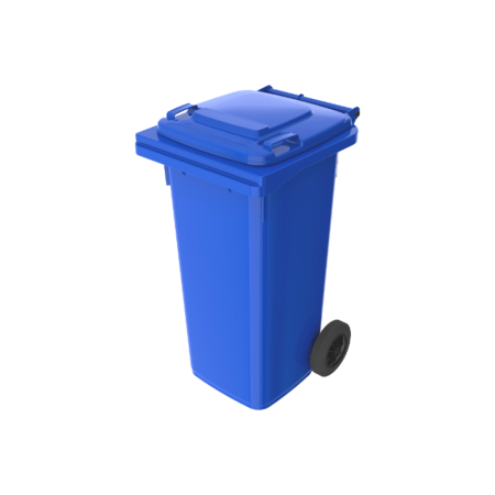 Pojemnik na odpady 120L niebieski