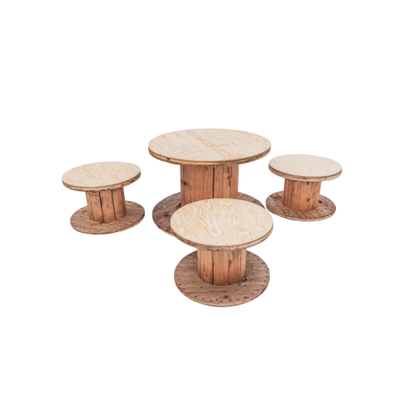 Szpula kablowa drewniana mała